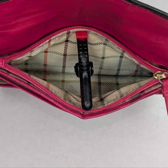 Vintage Coach Bleecker Black Signature Jacquard Canvas & Leather Buckle Wallet - Picture 12 of 14